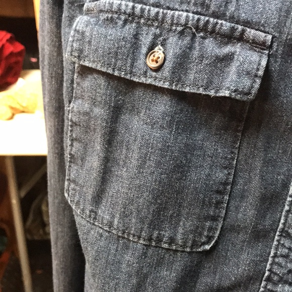 Blue Jean Blouse L. 100% Cotton. - Picture 4 of 4